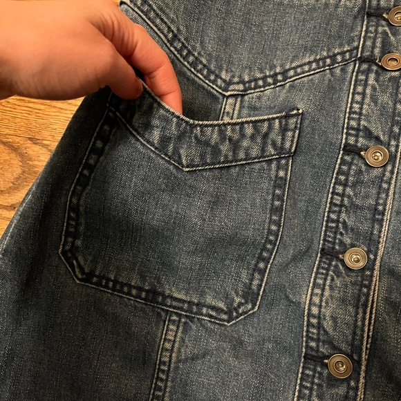 Free people denim skirt - Picture 4 of 5